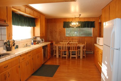 View of kitchen