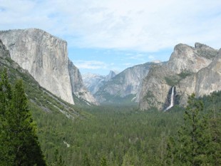 View of Yosemite Valley